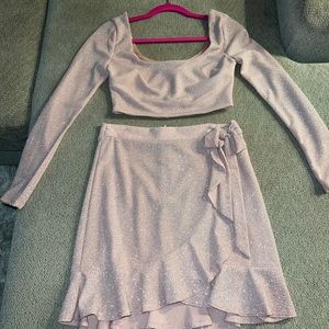 Pink Two Piece Outfit